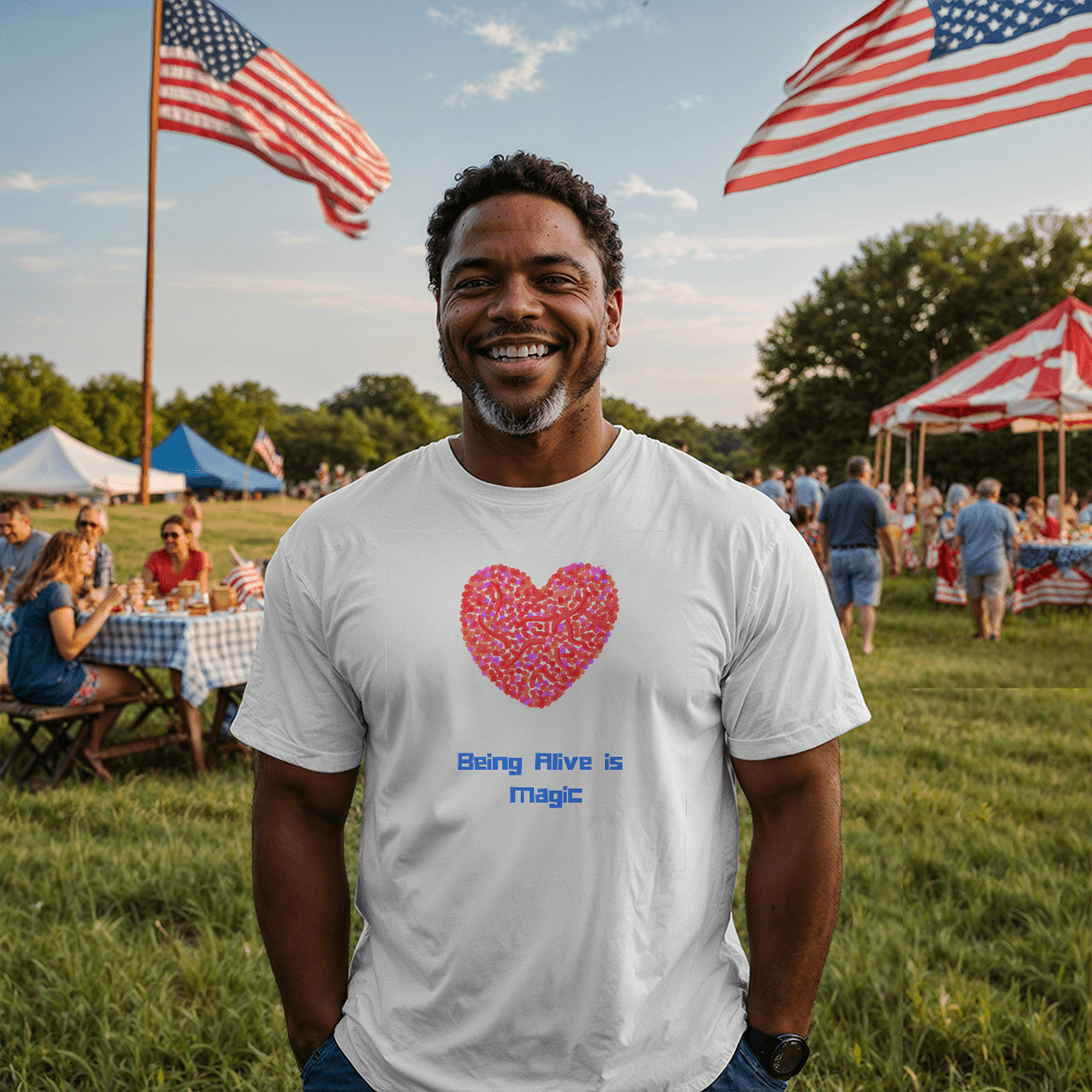 Mosaic Heart T-Shirt Version 2