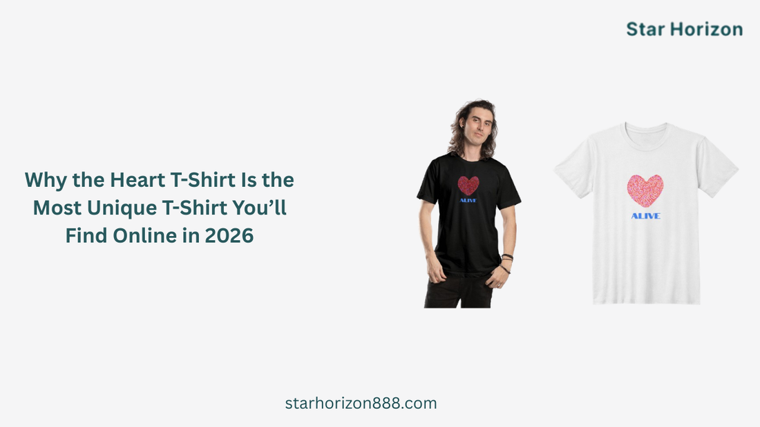 Why the Heart T-Shirt Is the Most Unique T-Shirt You’ll Find Online in 2026