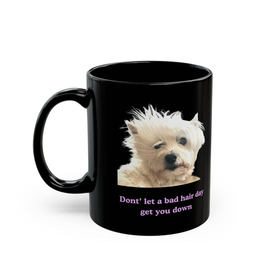 Wild Hair Westie Dog Mug