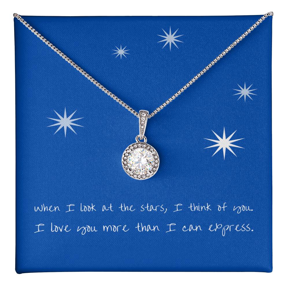 Silver Gemstone Necklace