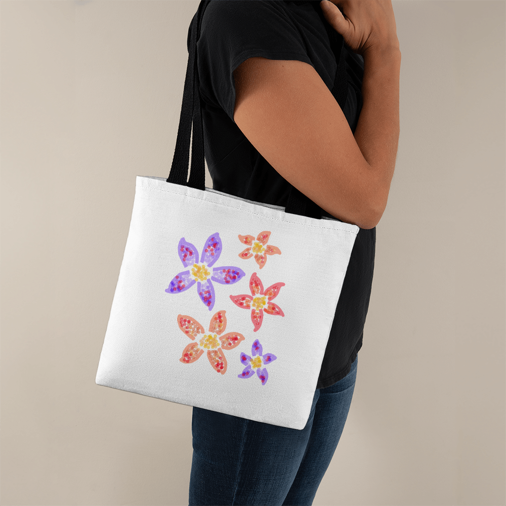 Colorful Flower Tote