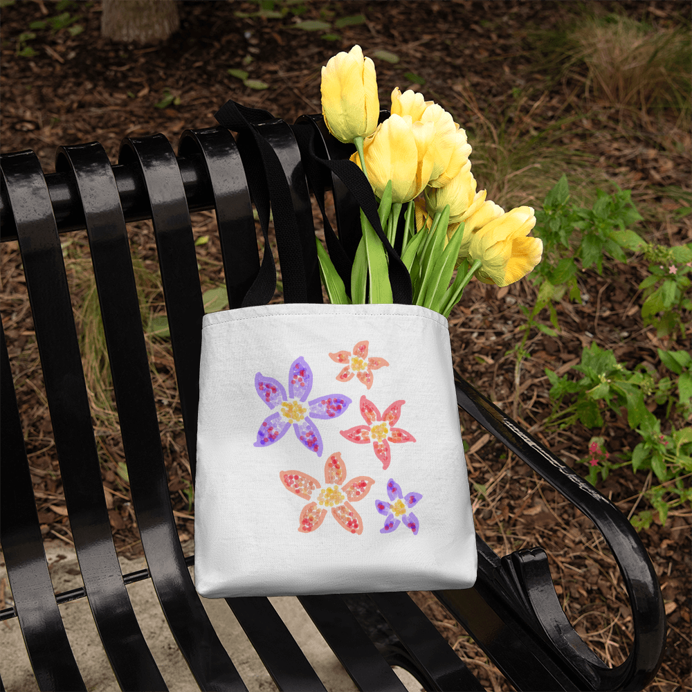 Colorful Flower Tote