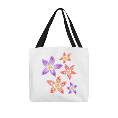 Colorful Flower Tote Bag