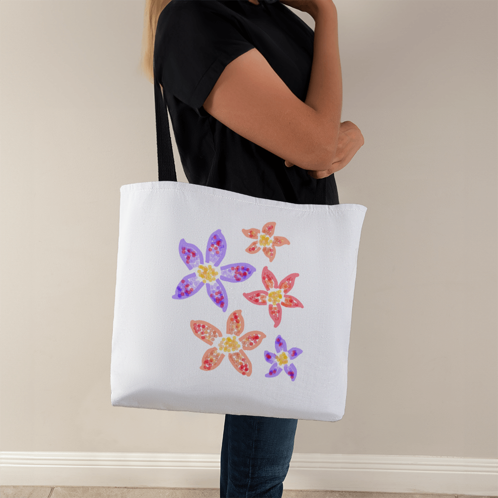 Colorful Flower Tote