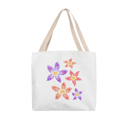Colorful Flower Tote