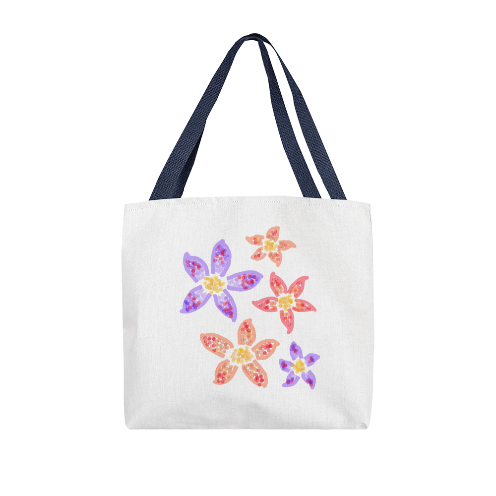 Colorful Flower Tote