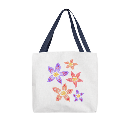 Colorful Flower Tote