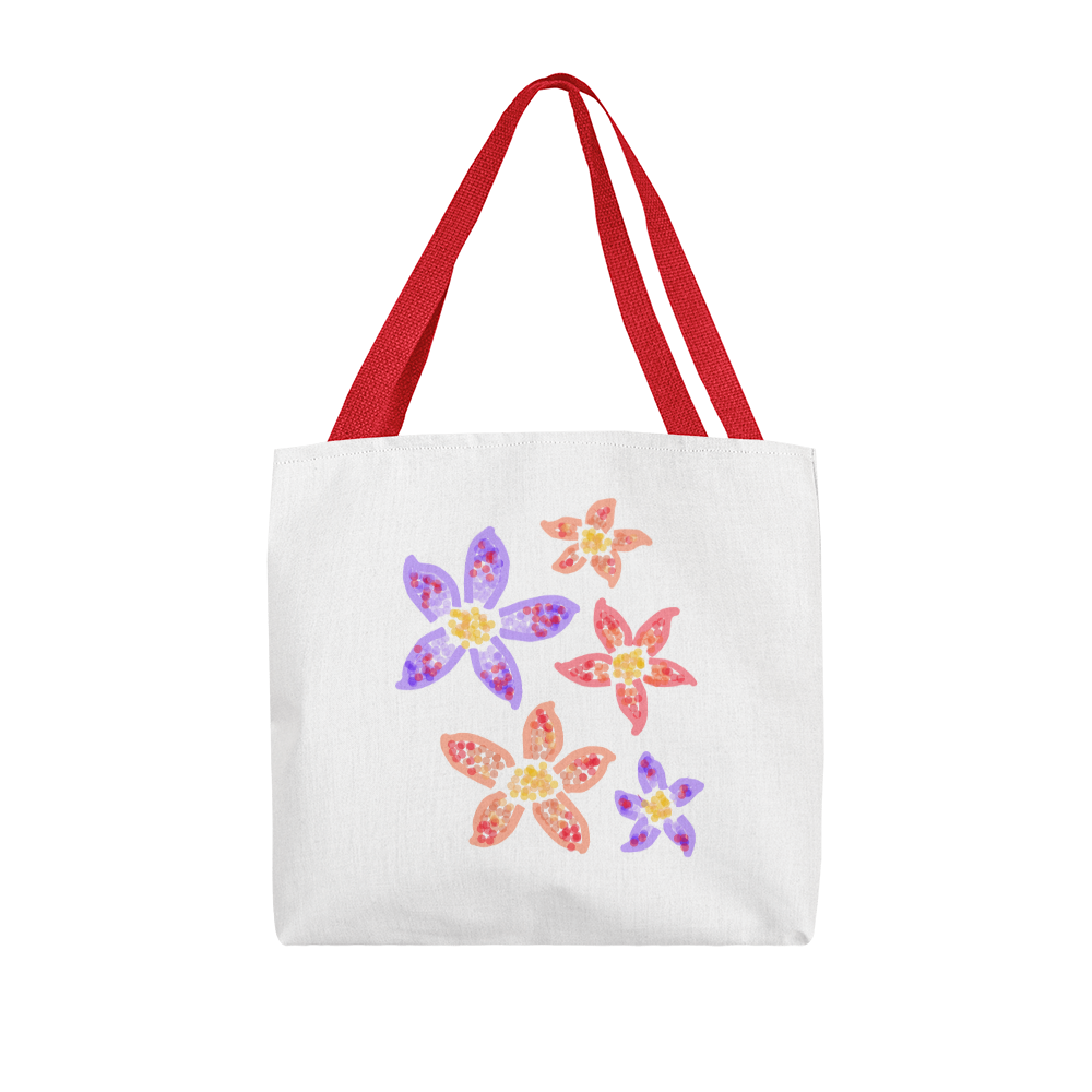 Colorful Flower Tote