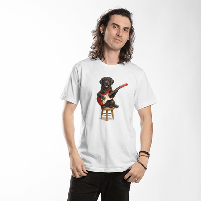 Dog Playing Guitar T-Shirt