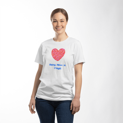 Mosaic Heart T-Shirt version 3