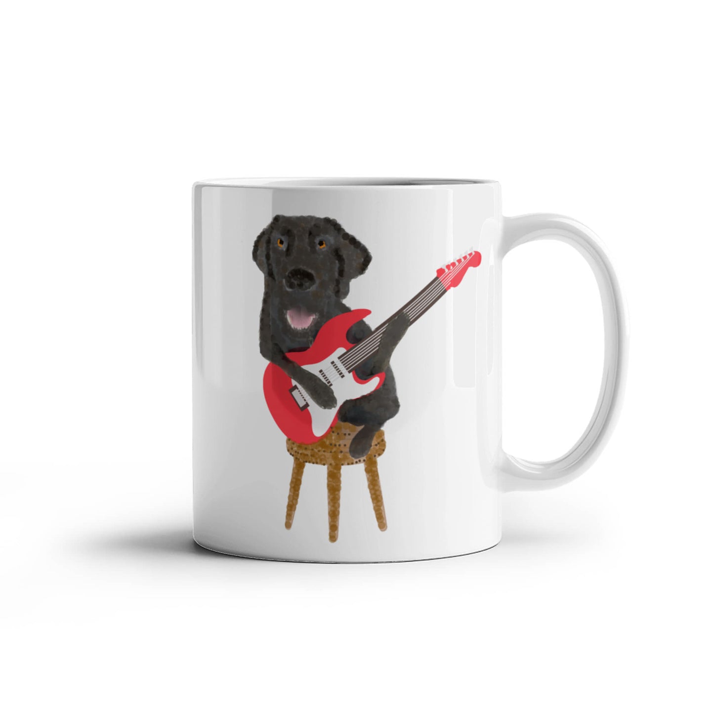 Dog Playing Guitar Beth