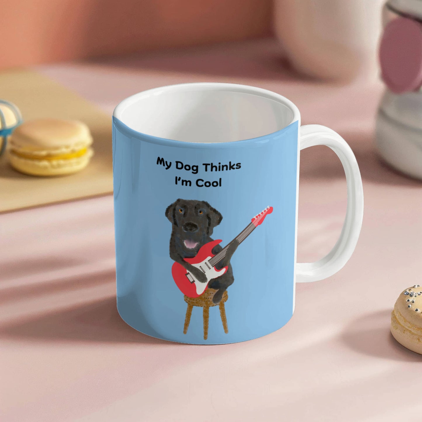 My Dog Thinks I'm Cool Mug