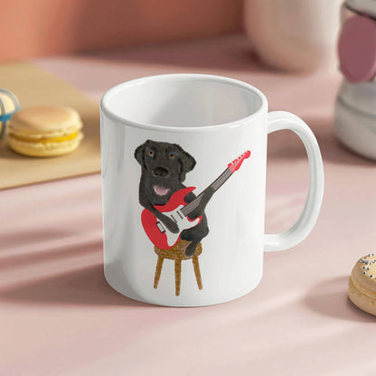Dog Playing Guitar Beth
