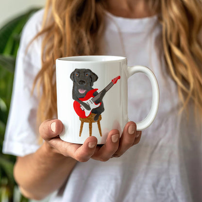 Dog Playing Guitar Beth