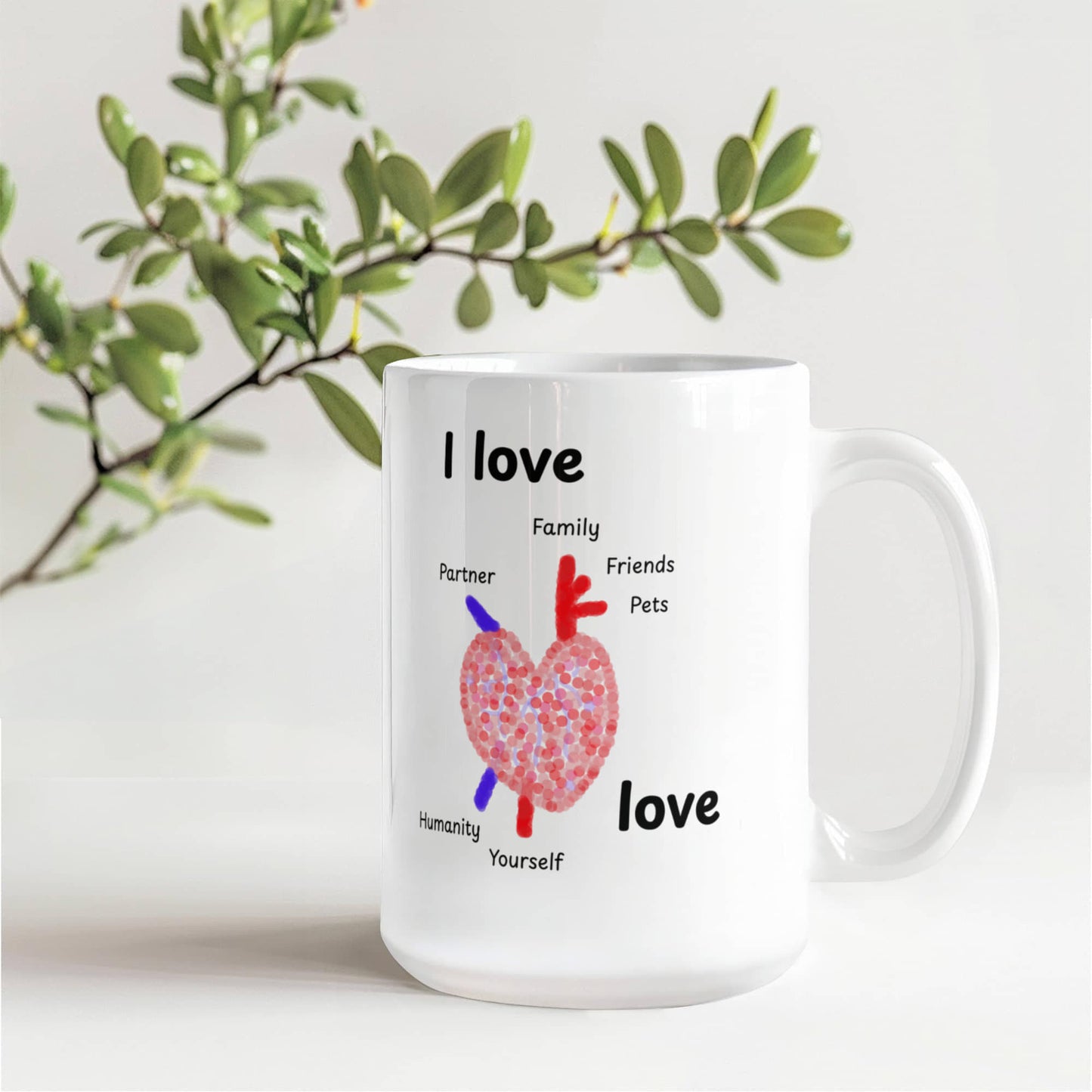 Valentines Day Love Mug