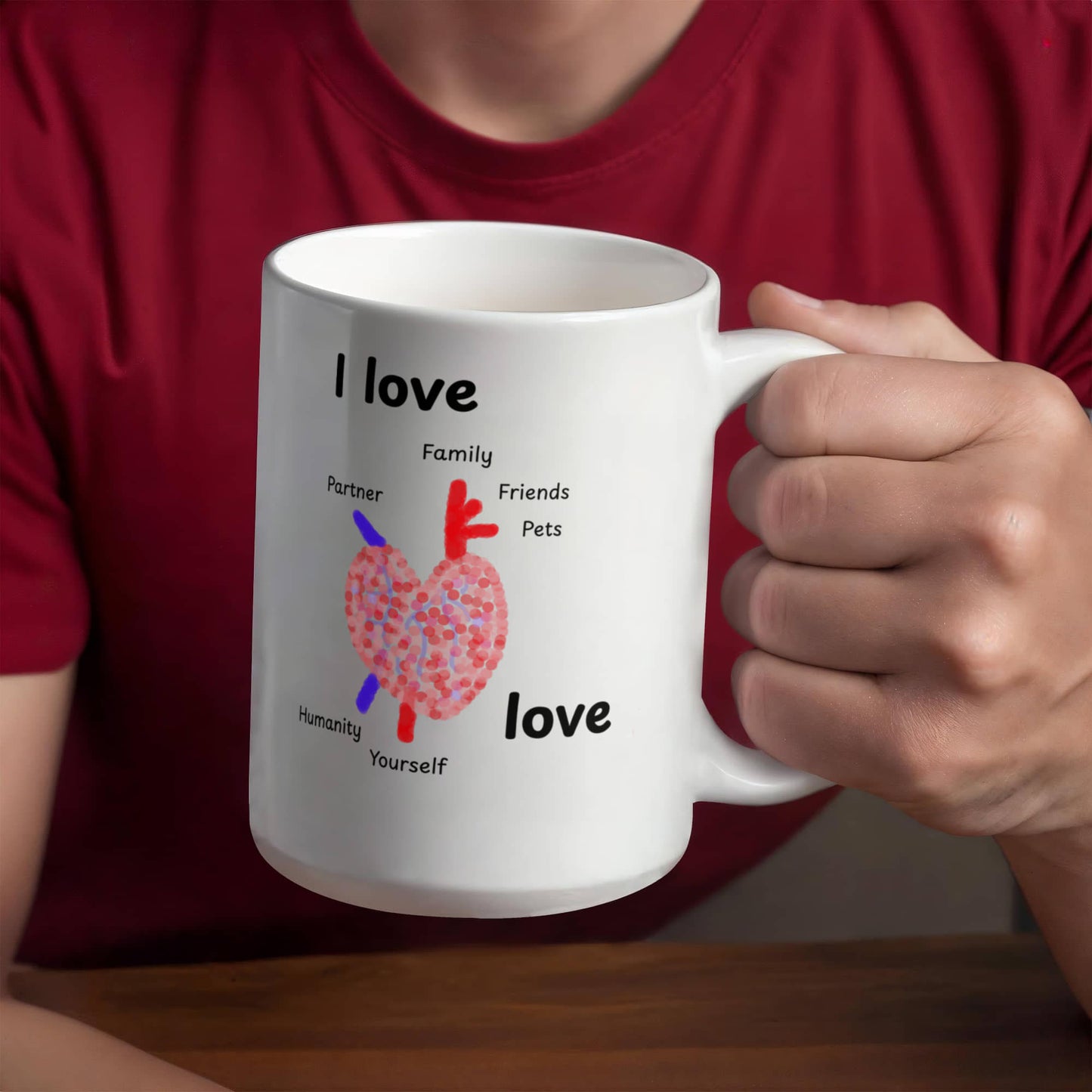 Valentines Day Love Mug